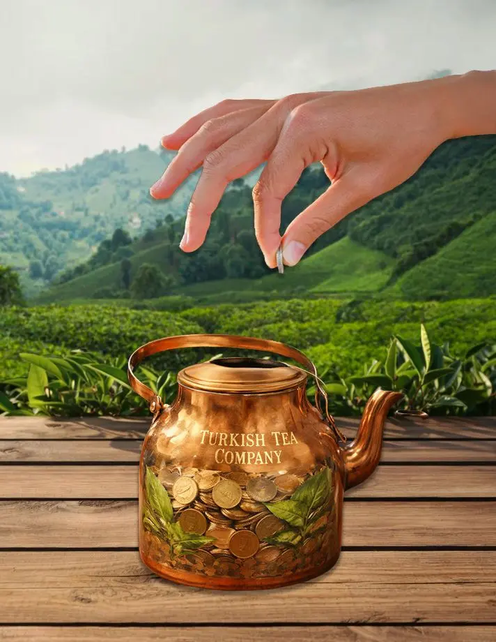 Siz de Tea Club Üyesi Olarak Çay Kumbarasına Katkınızı Takip Edebilirsiniz.