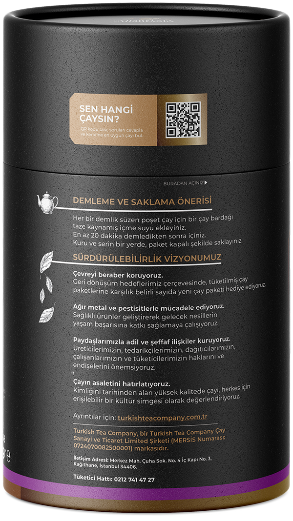 Demlik Süzen Poşet Çay