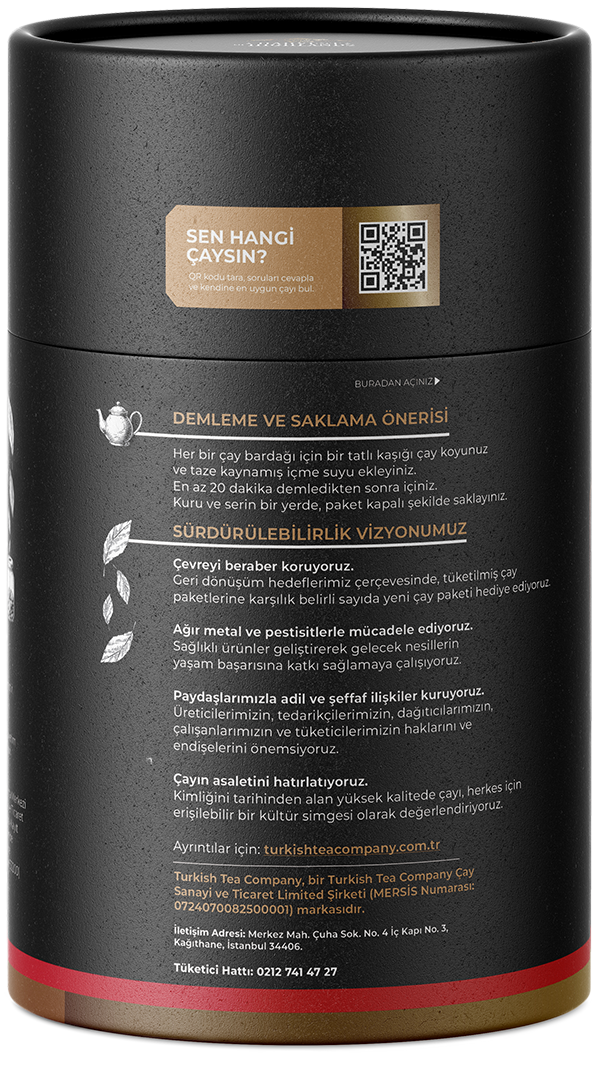 Sert İçim Dökme Çay